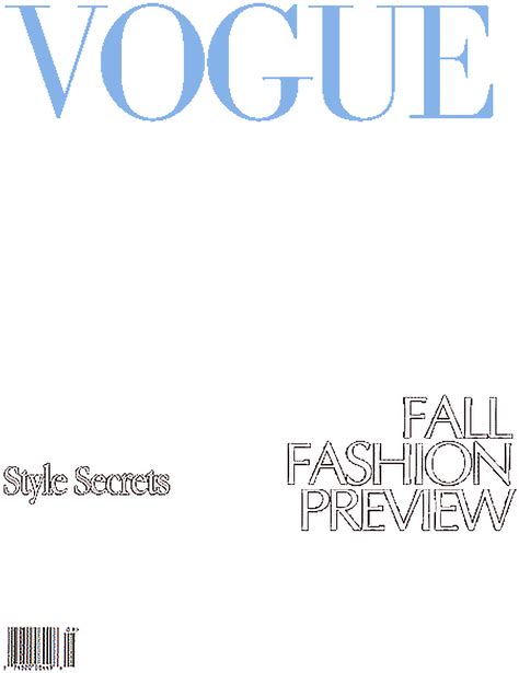 create free vogue cover